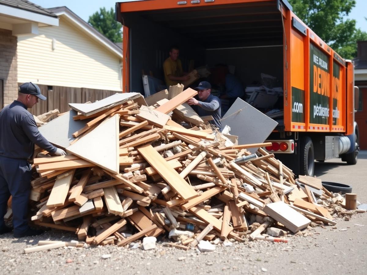 Construction debris